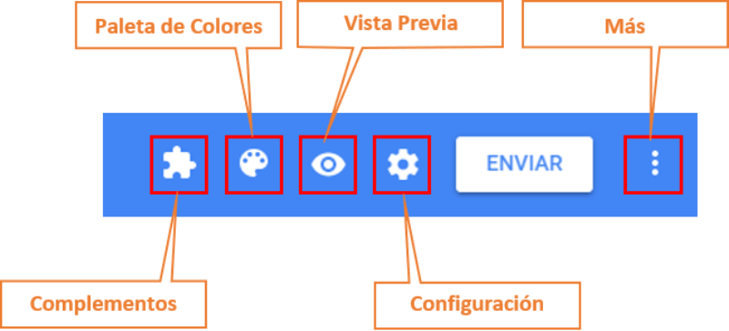 Cómo crear una encuesta en Google barra horizontal