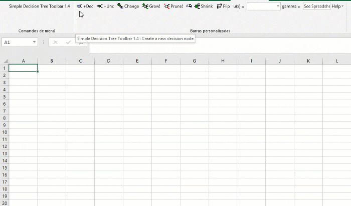 Complementos de excel para hacer un árbol de decisiones