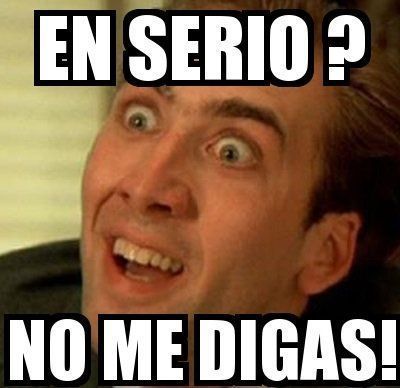 No me digas