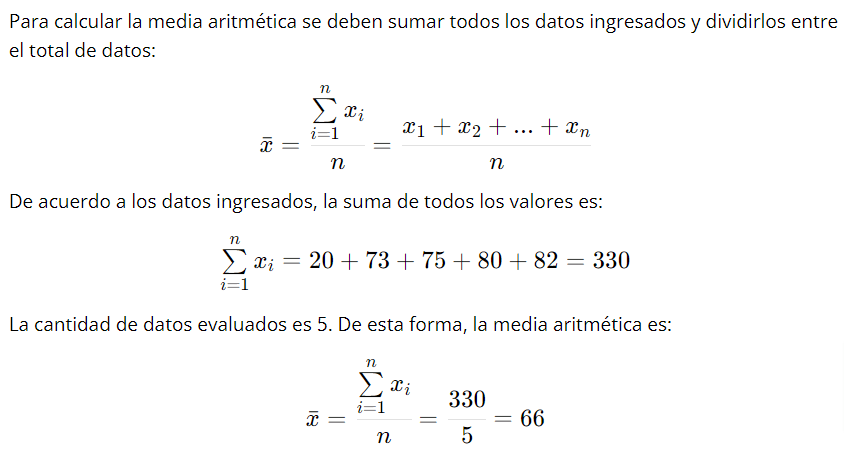inicial recursos humanos almacenamiento Ejemplos de la Media Aritmética - Ejercicios Resueltos paso a paso inicial recursos humanos almacenamiento Ejemplos de la Media Aritmética - Ejercicios Resueltos paso a paso
