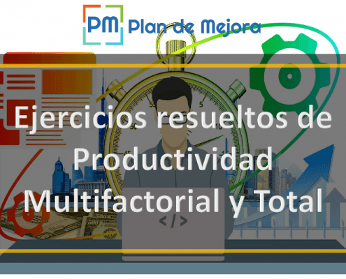 Ejercicios resueltos de Productividad Multifactorial y Total