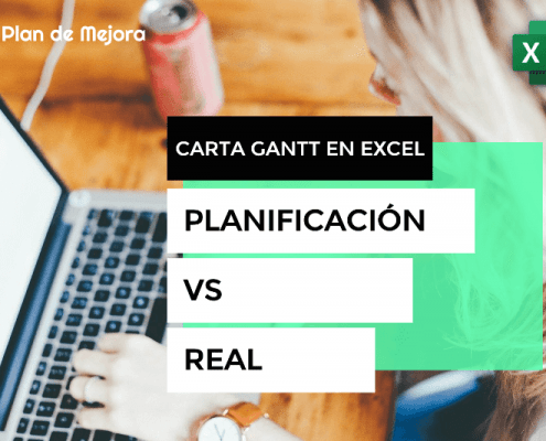 Carta Gantt en Excel