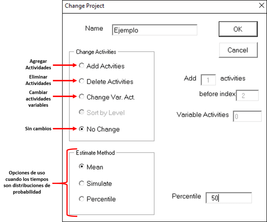 configuración