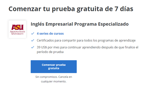 costo del curso