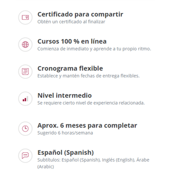 detalles de curso