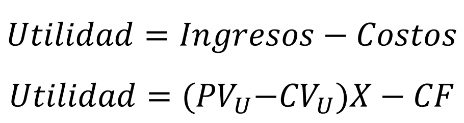 formula utilidad