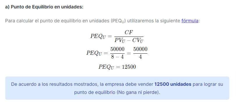 peq unidades