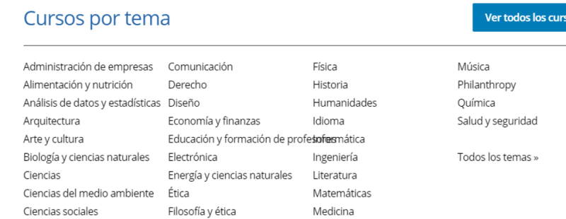 secciones edx